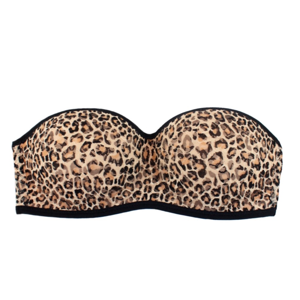 Victoria’s Secret PINK Cheetah Bandeau Bralette